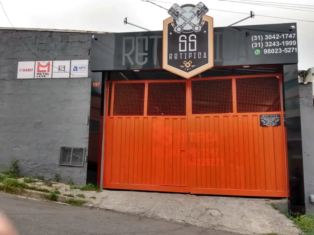 Vista interna da SS Retífica
